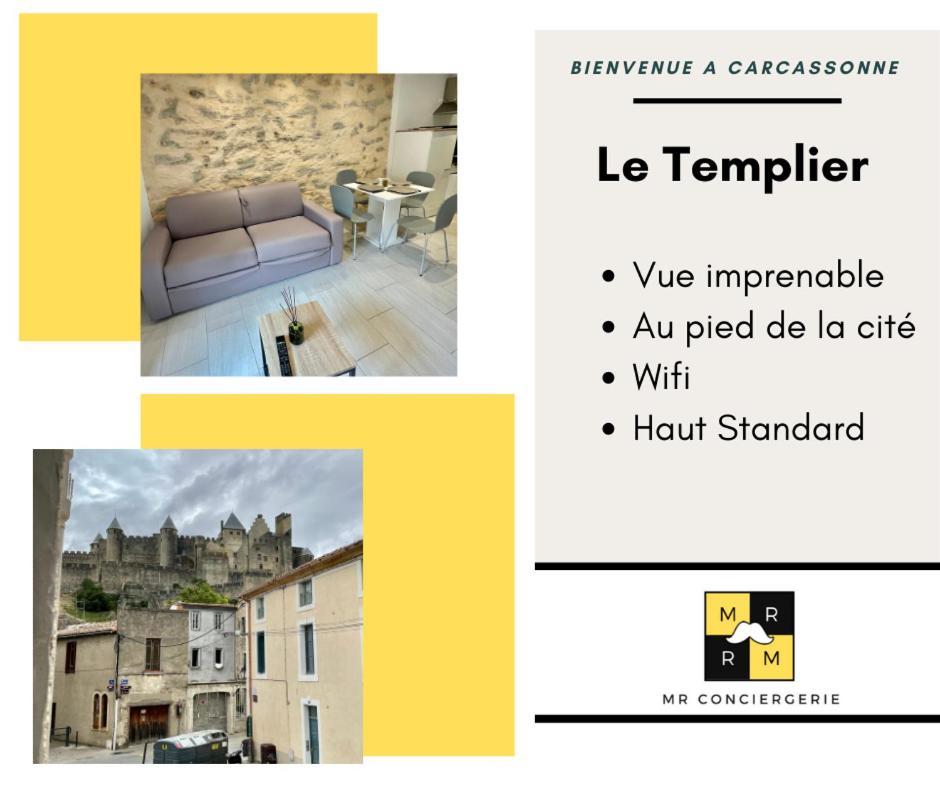 Le Templier Vue Cite Pied Cite Medievale Neuf Apartment *